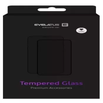 Evelatus Protector de pantalla de cristal templado 2D plano con adhesivo especial para Samsung Galaxy Note 20