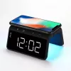 Evelatus Reloj con carga inalámbrica WCC01BK negro