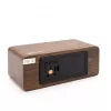 Evelatus Reloj multifunción EMC01 madera - despertador digital LED con indicador de temperatura y humedad