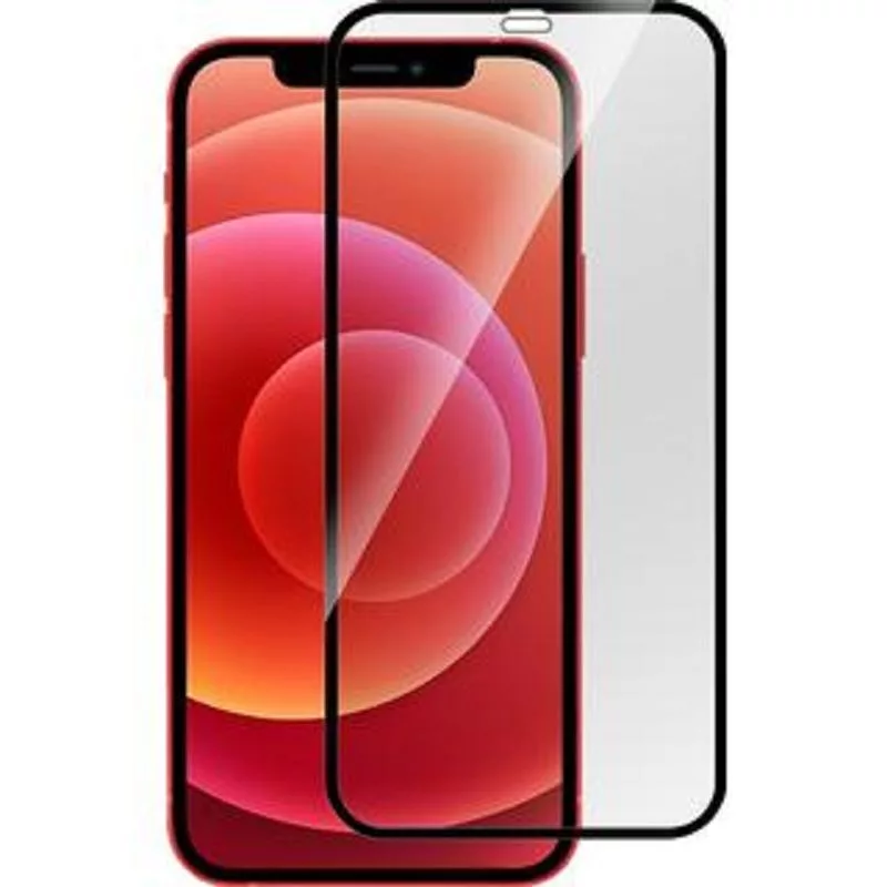 EVELATUS Apple iPhone 12 Pro Max 6.7'' 2.5D Full Cover Japan Glue Glass Protector de pantalla antiestático