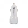 Evelatus Cargador rápido de coche QCC03, blanco