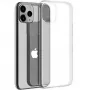 Evelatus Funda trasera TPU 1,5 mm ahumada para Apple iPhone 12/12 Pro