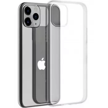 Evelatus Funda de silicona transparente 1,5 mm TPU para Apple iPhone 12 Pro Max