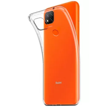 Evelatus Funda de silicona transparente 1,5 mm TPU para Xiaomi Redmi 9C / 10A