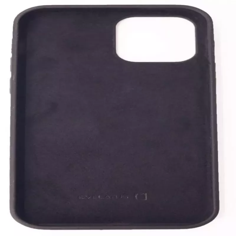 Evelatus Funda de silicona Nano Soft Touch TPU para Apple iPhone 12/12 Pro Negra