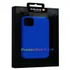 Evelatus Funda de silicona Premium Soft Touch para Apple iPhone 12/12 Pro Azul