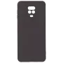 Evelatus Funda de silicona Soft Touch para Xiaomi Redmi Note 9 Negra