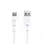 Evelatus cable de datos para dispositivos Type-C, TPC07 blanco - USB-A a USB-C, 1,2 m, carga de 15 W, sincronización de datos