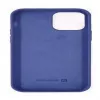 Evelatus Apple iPhone 12 Mini funda de silicona Premium Soft Touch azul medianoche