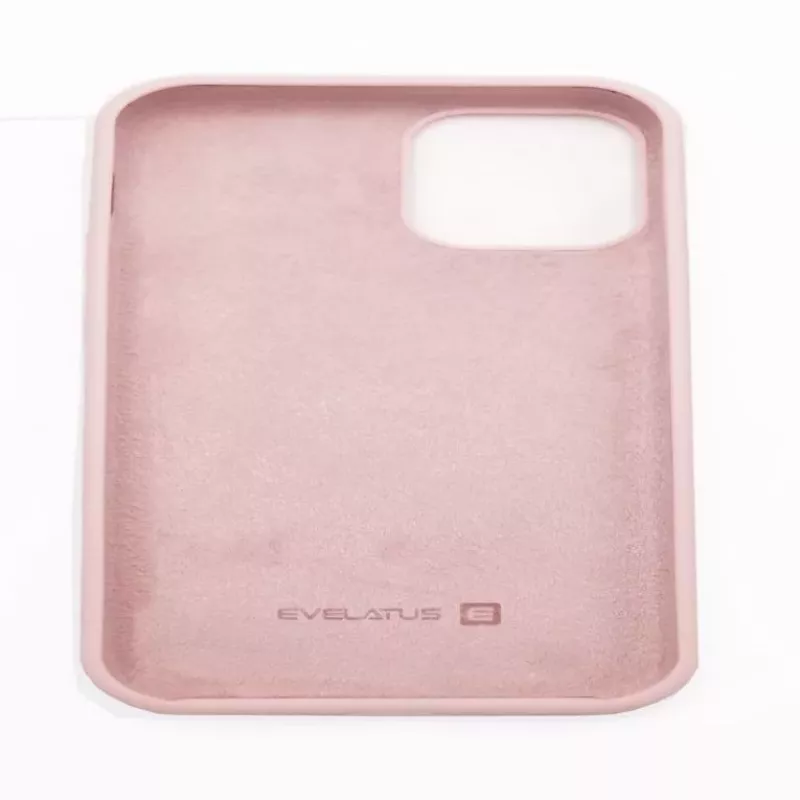 Evelatus Apple iPhone 12 mini funda de silicona Premium Soft Touch arena empolvado