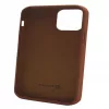Evelatus Apple iPhone 12/12 Pro funda de silicona Premium Soft Touch café oscuro