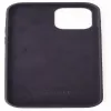EVELATUS Apple iPhone 12/12 Pro funda de silicona Premium Soft Touch negro