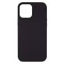 EVELATUS Apple iPhone 12/12 Pro funda de silicona Premium Soft Touch negro