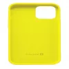 Evelatus Apple iPhone 12/12 Pro funda de silicona Premium Soft Touch amarillo limón