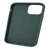 Evelatus Apple iPhone 12/12 Pro funda de silicona Premium Soft Touch verde pino