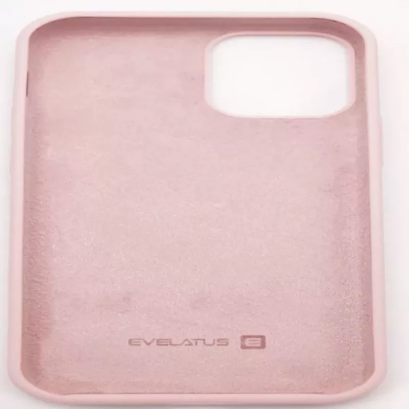 Evelatus Apple iPhone 12 Pro Max funda de silicona Premium Soft Touch arena empolvado