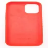 Evelatus Apple iPhone 12 Pro Max funda de silicona Premium Soft Touch rojo brillante