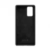 Evelatus Samsung Galaxy Note 20 funda de silicona Premium Soft Touch negro