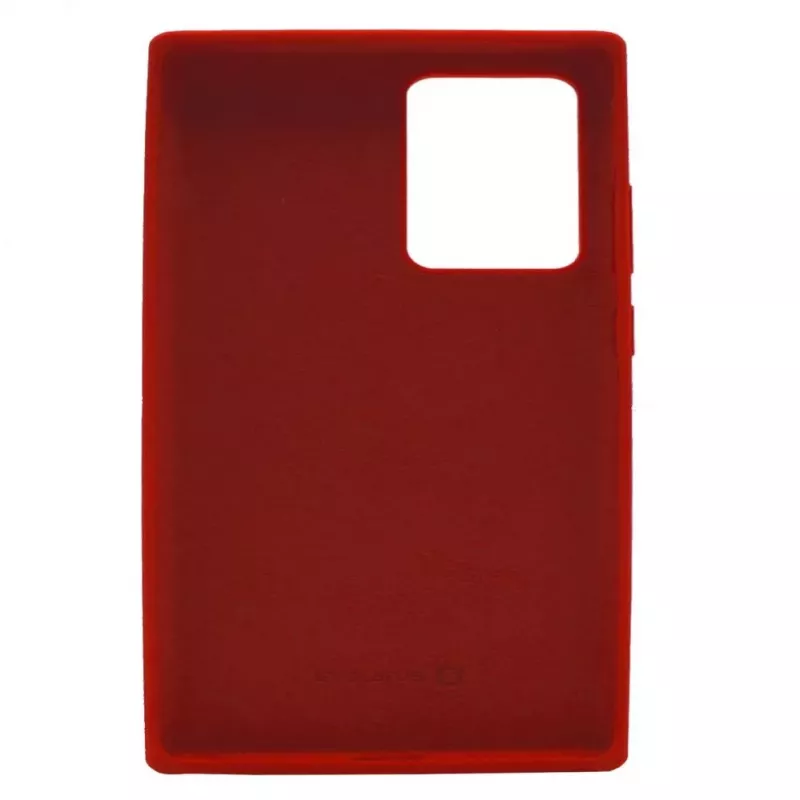 Evelatus funda de silicona Premium Soft Touch para Samsung Galaxy Note 20 Ultra - rojo