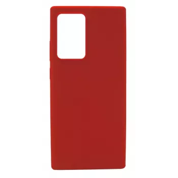 Evelatus funda de silicona Premium Soft Touch para Samsung Galaxy Note 20 Ultra - rojo