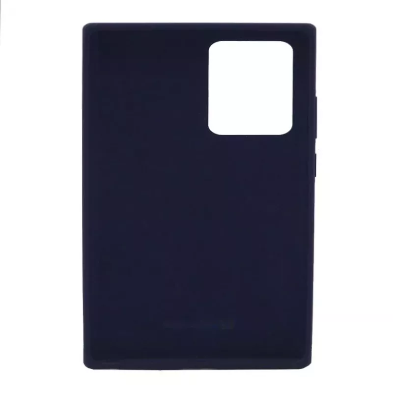 Evelatus Samsung Galaxy Note 20 Ultra funda de silicona Premium Soft Touch azul medianoche