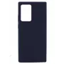 Evelatus Samsung Galaxy Note 20 Ultra funda de silicona Premium Soft Touch azul medianoche