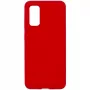 Evelatus Samsung Galaxy S20 funda de silicona Premium Soft Touch rojo