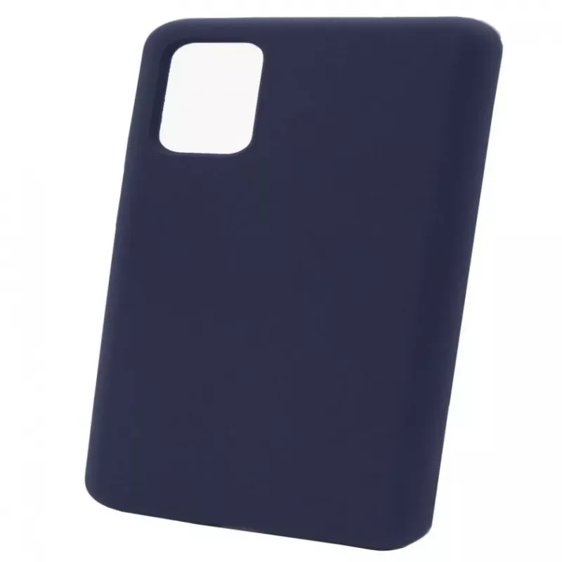 Evelatus Samsung Galaxy S20 Plus funda de silicona Premium Soft Touch azul medianoche