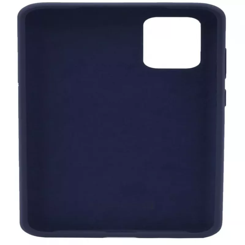 Evelatus Samsung Galaxy S20 Plus funda de silicona Premium Soft Touch azul medianoche
