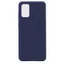 Evelatus Samsung Galaxy S20 Plus funda de silicona Premium Soft Touch azul medianoche