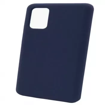 Evelatus Samsung Galaxy S20 Ultra funda de silicona Premium Soft Touch azul medianoche
