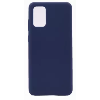 Evelatus Samsung Galaxy S20 Ultra funda de silicona Premium Soft Touch azul medianoche