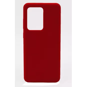 Evelatus Samsung Galaxy S20 Ultra funda de silicona Premium Soft Touch rojo
