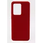 Evelatus Samsung Galaxy S20 Ultra funda de silicona Premium Soft Touch rojo