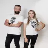 Dinamo Camiseta de mujer DINAMO con estampado negro XS Blanco