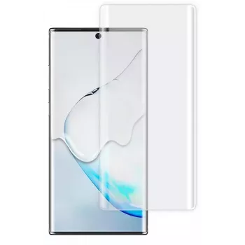 iLike Protector de pantalla de cristal templado 3D Full Glue Hot Bending Craft para Samsung Note 10