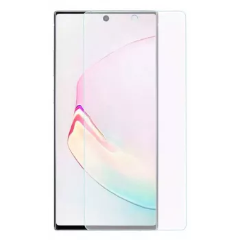 iLike Protector de pantalla de cristal templado 3D Edge Glue Hot Bending Craft para Samsung Galaxy Note 10 Plus