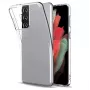 Evelatus Funda de silicona transparente de 1,5mm TPU para Samsung Galaxy S21 Ultra Transparente