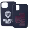 Evelatus Funda de silicona Soft Touch con logo DR N2 para iPhone 12 Pro Rojo Negro