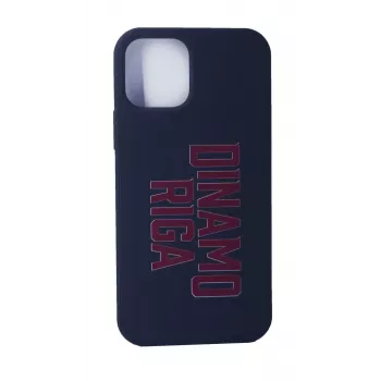 Evelatus Funda de silicona Soft Touch con logo DR N2 para iPhone 12 Pro Rojo Negro