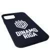 Evelatus Funda de silicona Soft Touch con logo DR N4 para iPhone 12 Pro Blanco Negro