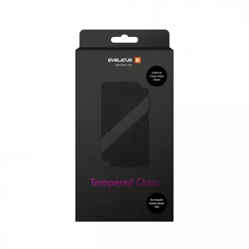 Evelatus 2.5D Full Cover Japan Glue Protector de pantalla de cristal templado para Xiaomi Redmi Note 10S / Poco M5s - Antiestático, dureza 9H, transparente