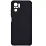 Evelatus Funda de silicona Nano Soft Touch TPU para Xiaomi Redmi Note 10S / Poco M5s negra