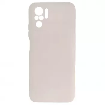 Evelatus Funda de silicona Nano Soft Touch TPU para Xiaomi Redmi Note 10S / Poco M5s - beige