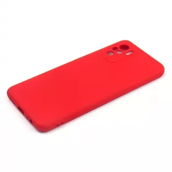 Evelatus Funda de silicona Nano Soft Touch TPU para Xiaomi Redmi Note 10S / Poco M5s roja