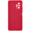 Evelatus Funda de silicona Nano Soft Touch TPU para Xiaomi Redmi Note 10 Pro roja