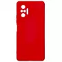 Evelatus Funda de silicona Nano Soft Touch TPU para Xiaomi Redmi Note 10 Pro roja