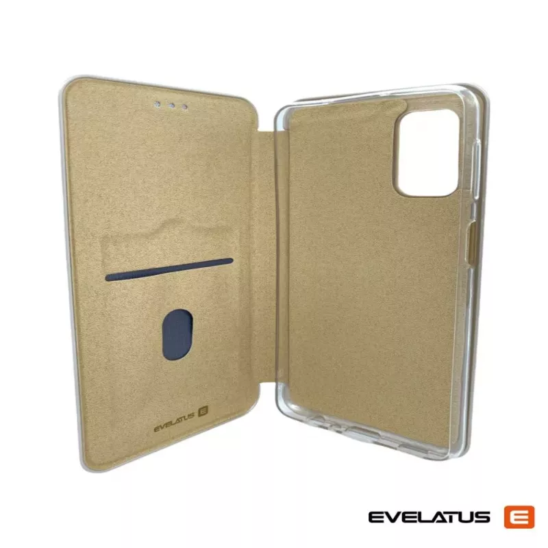 Evelatus Funda tipo libro para Samsung Galaxy A32 5G/A13 Gold