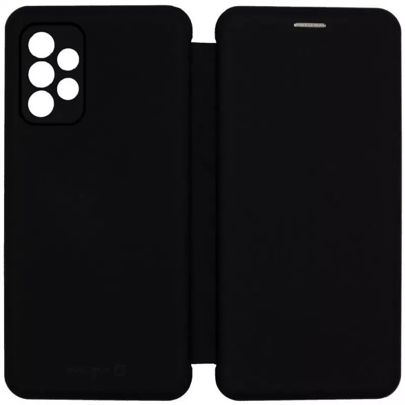 Evelatus Funda tipo libro para Samsung Galaxy A72 negra