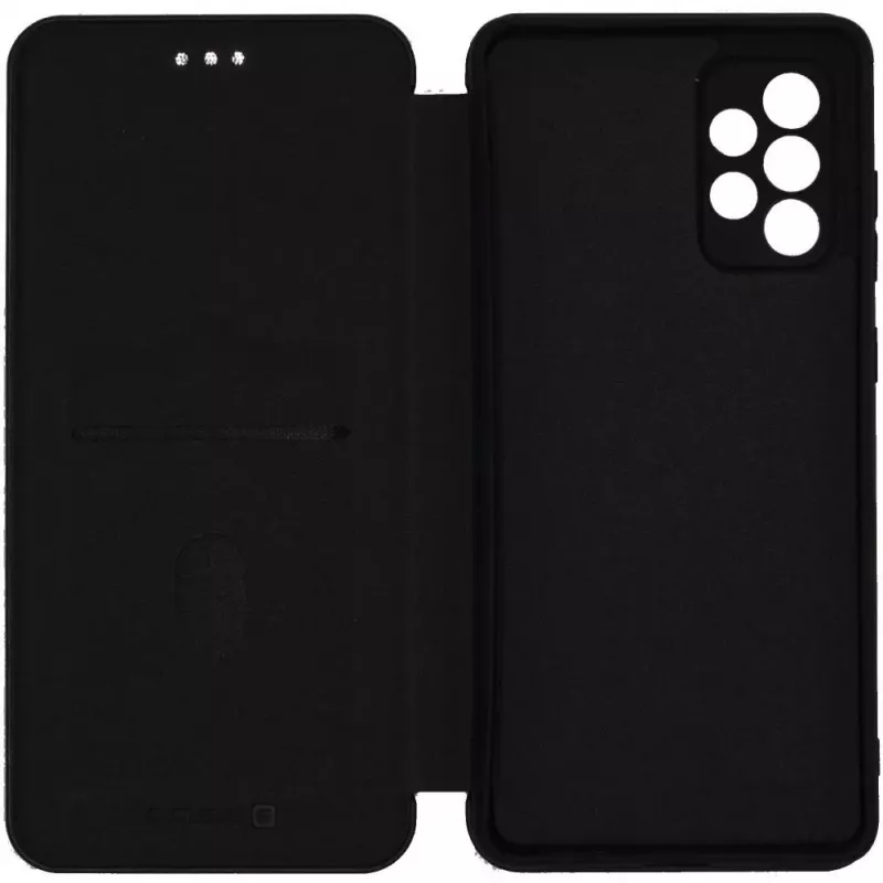 Evelatus Funda tipo libro para Samsung Galaxy A72 negra